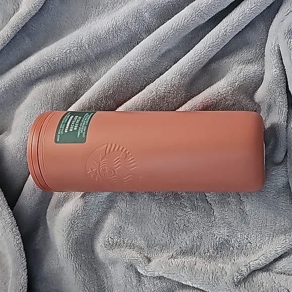 NWT - Starbucks - Terracotta Recycled Plastic Tumbler - 16 fl oz - Picture 1 of 5